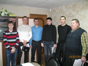 Фото в ЦЗН после тестирования
